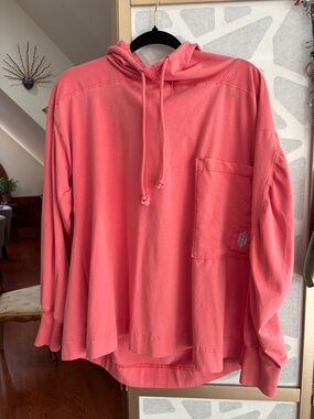 FP Movement by Free People Coral Pink Hoodie Pullover